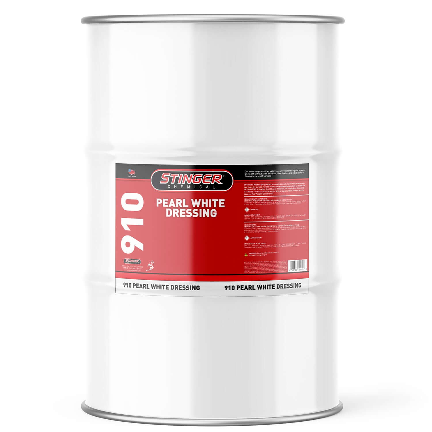 55-gallon drum arctic white dressing