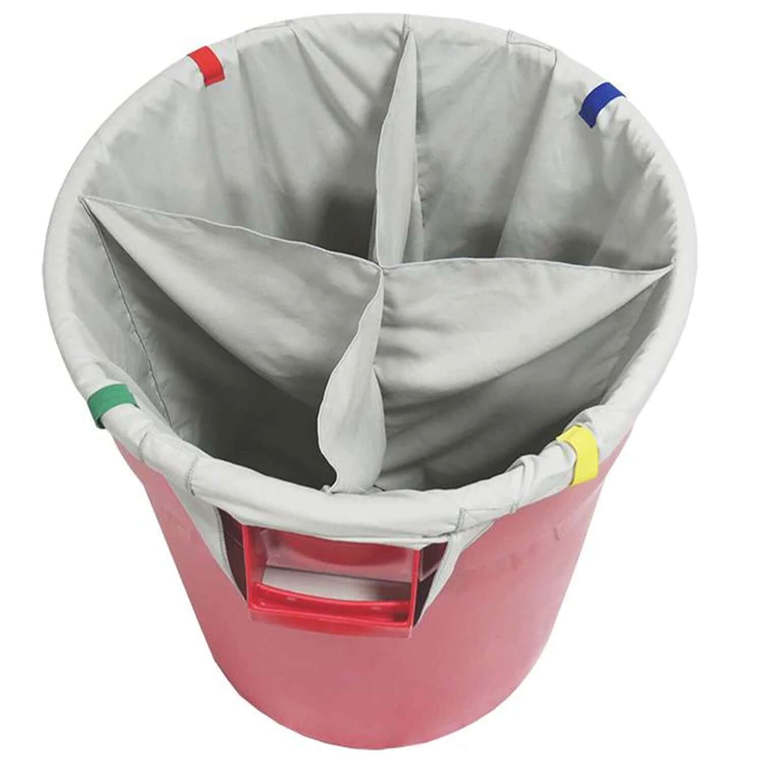 dirty towel bin separator