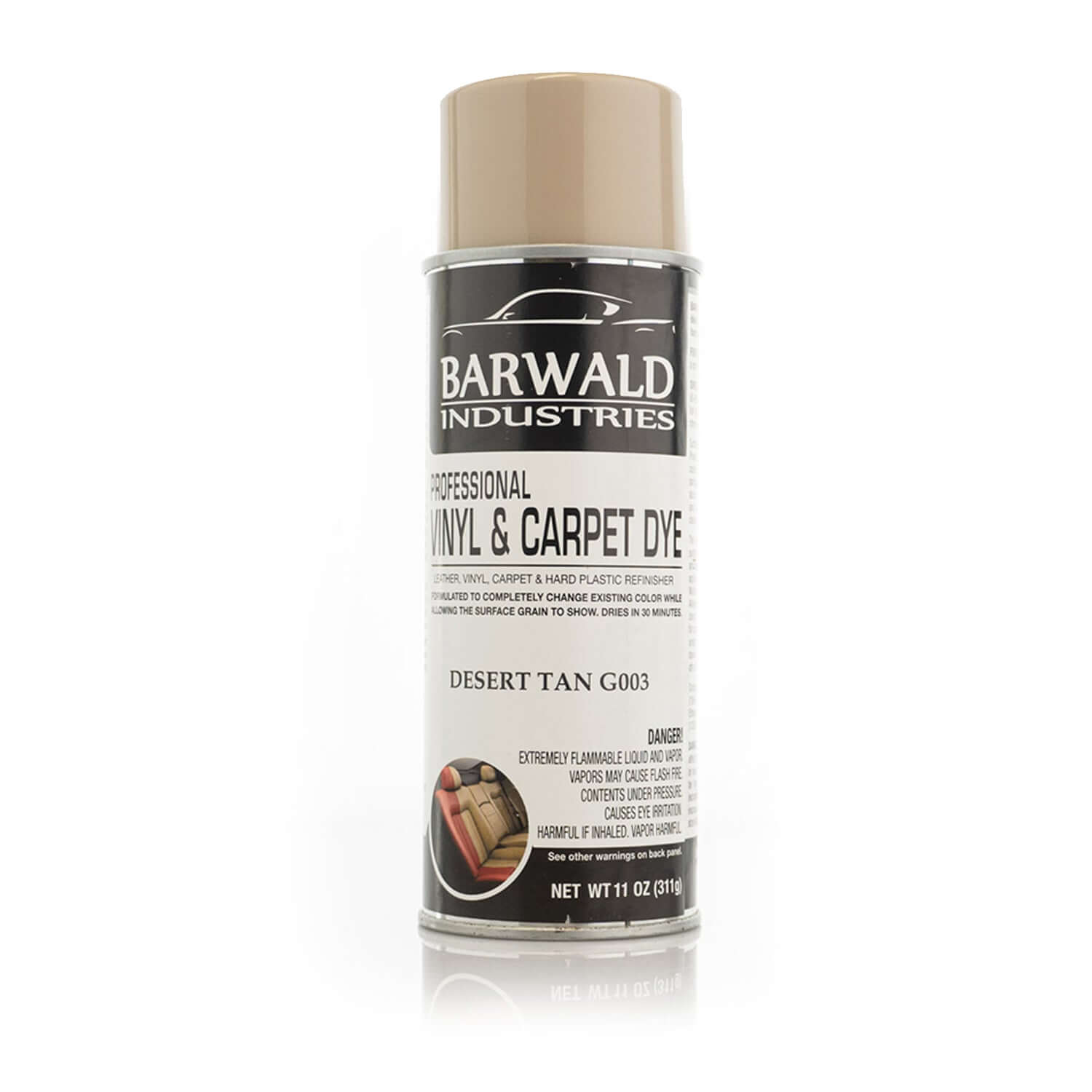 desert tan Barwald Professional Carpet & Vinyl Dye