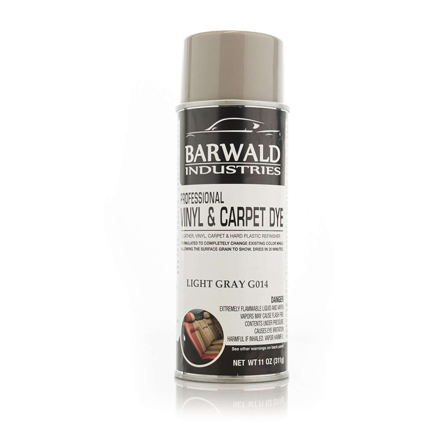 light gray Barwald Professional Carpet & Vinyl Dye