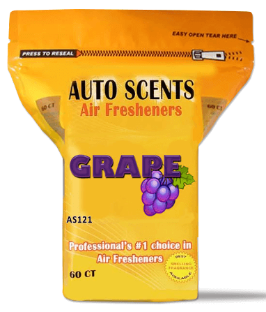 Autoscents air freshener wafers 60-count bag grape