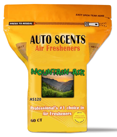 Autoscents air freshener wafers 60-count bag mountain air