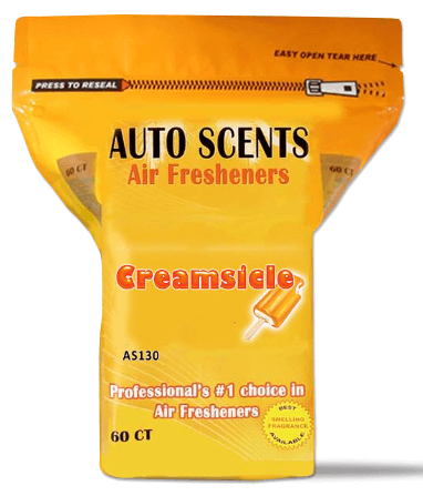 Autoscents air freshener wafers 60-count bag creamsicle