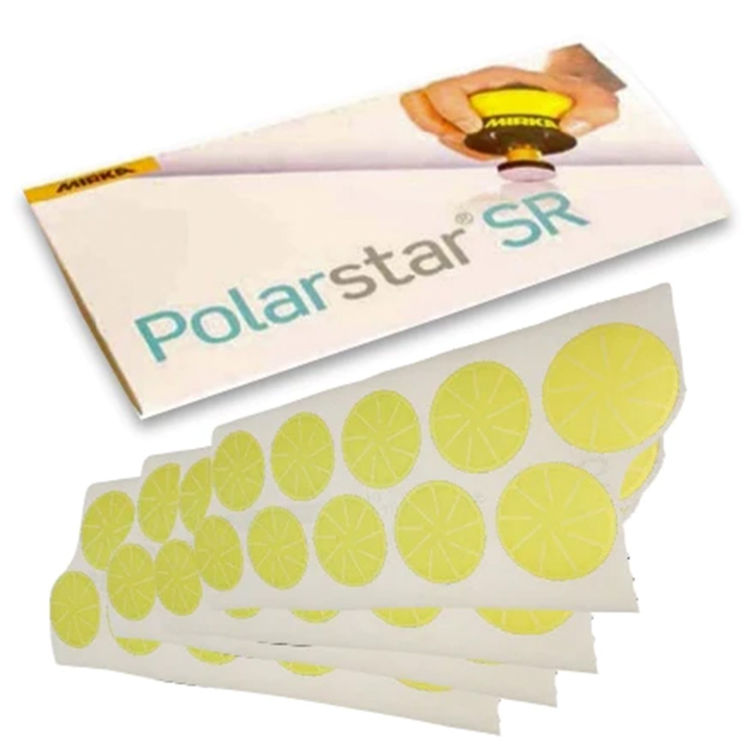 mirka sr 301-3A yellow 5000 grit polarstar