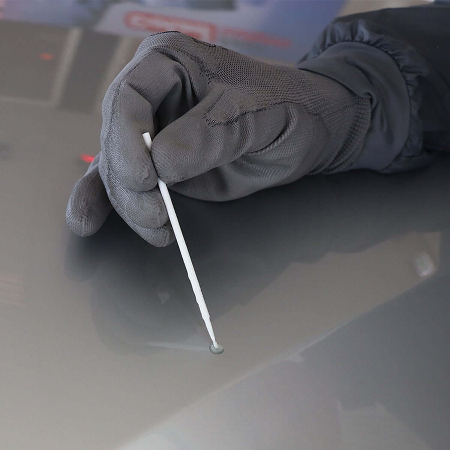 colad uv transparent putty application
