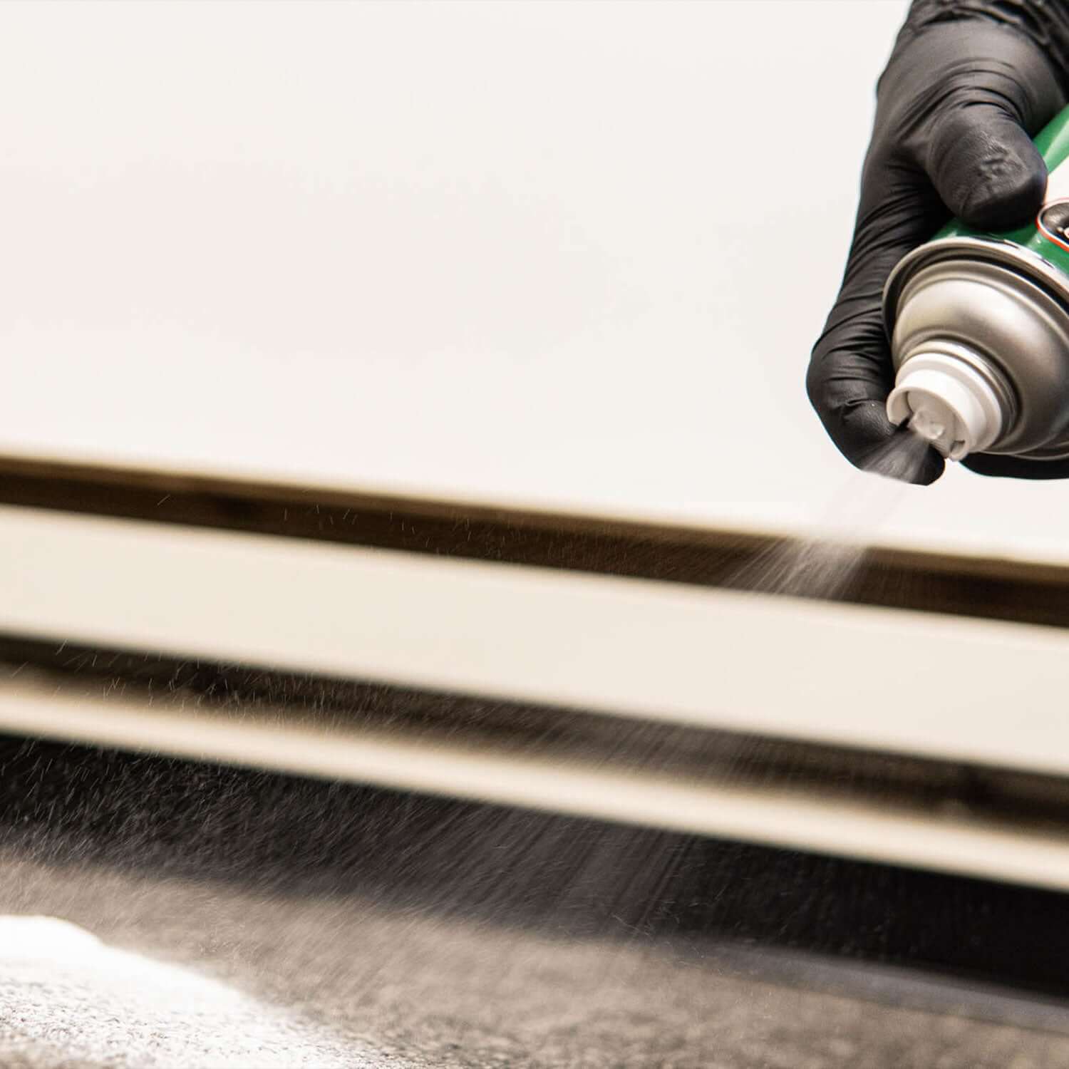 enzyme activated carpet cleaner aerosol on carpet