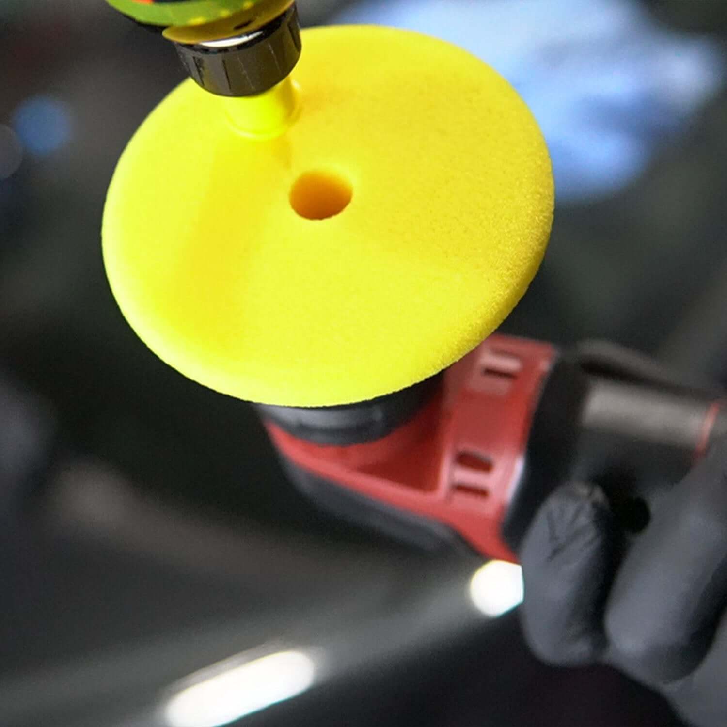 flex pxe80 cordless polisher compound pad