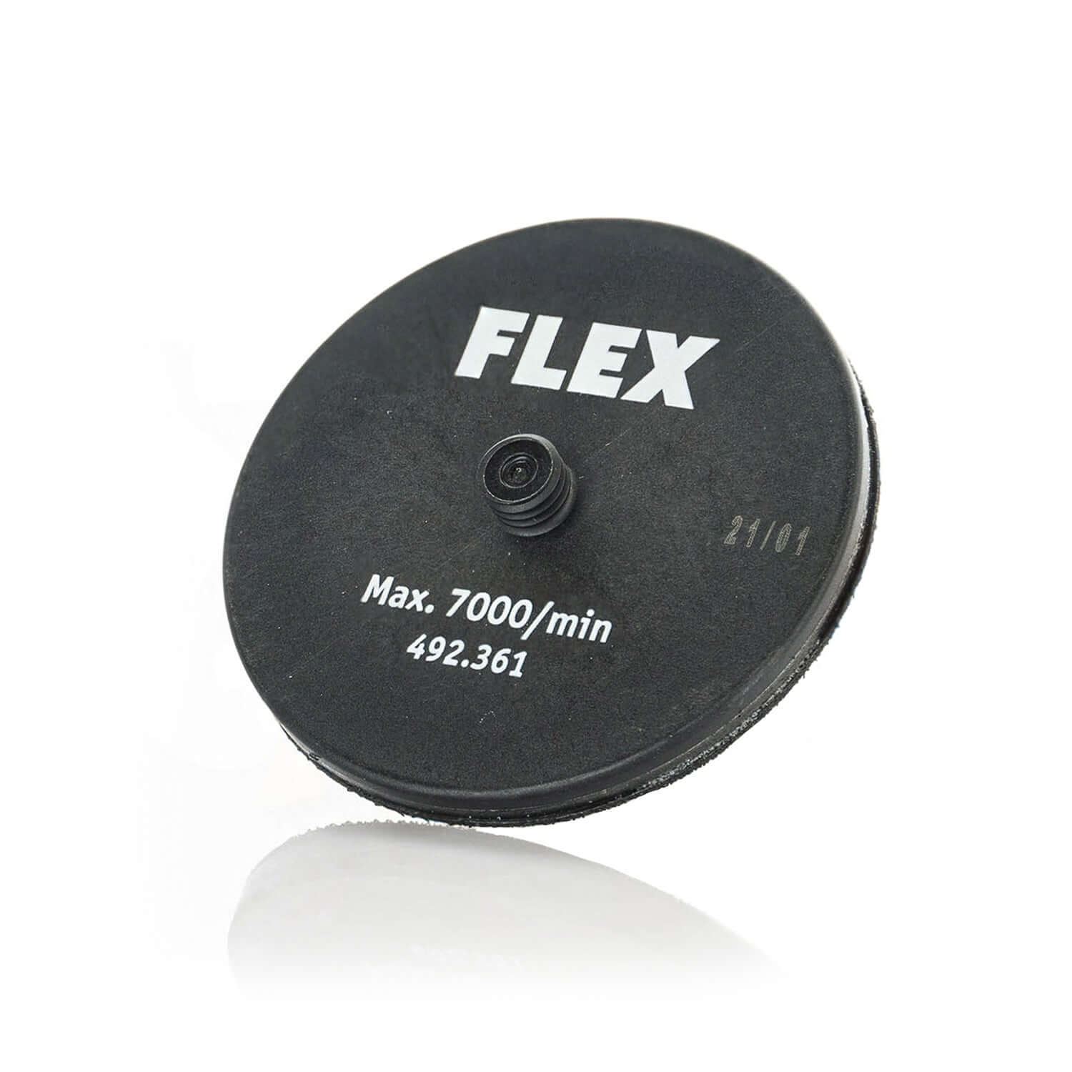 flex pxe80 3-inch velcro backing plate