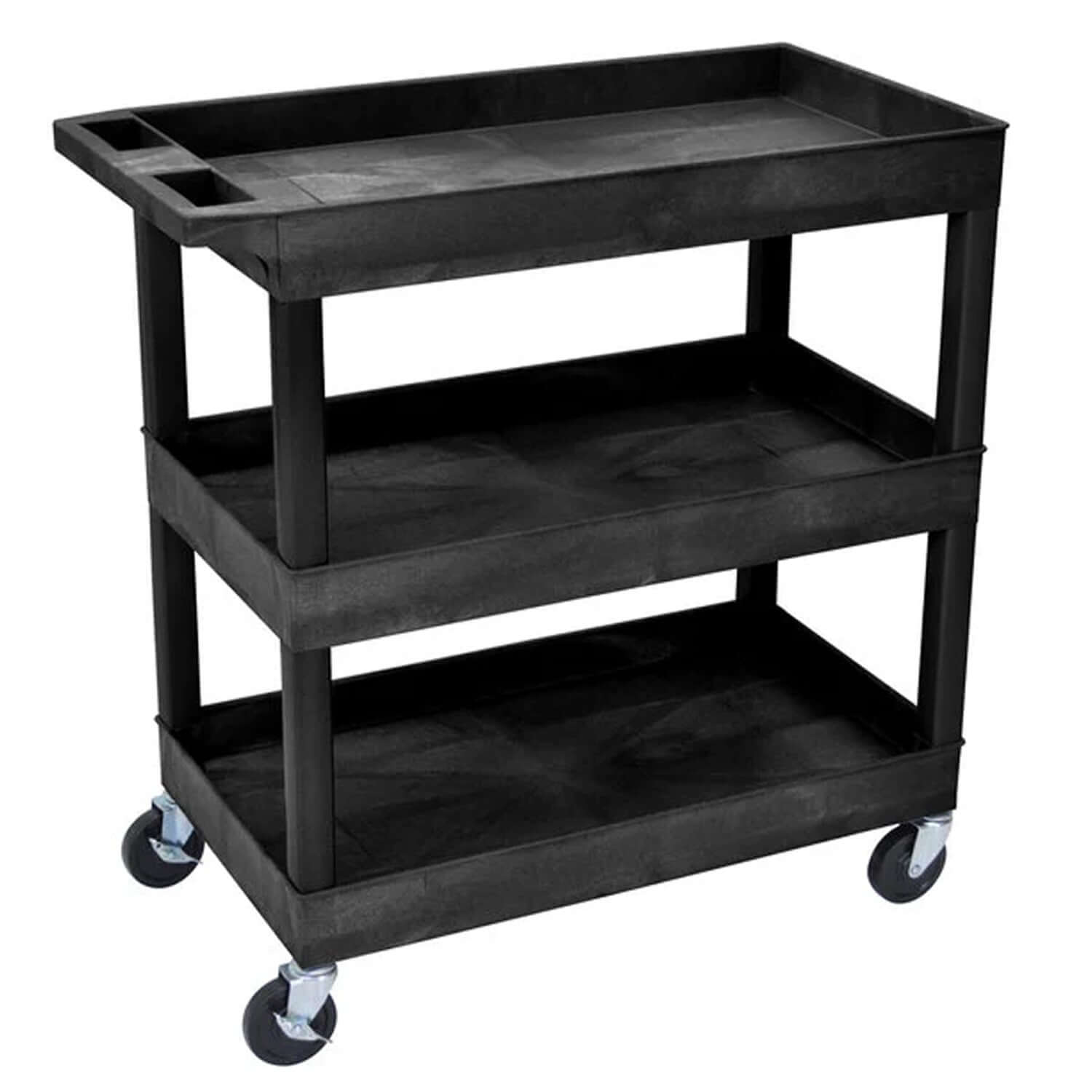 mobile 3-tiered detailing cart