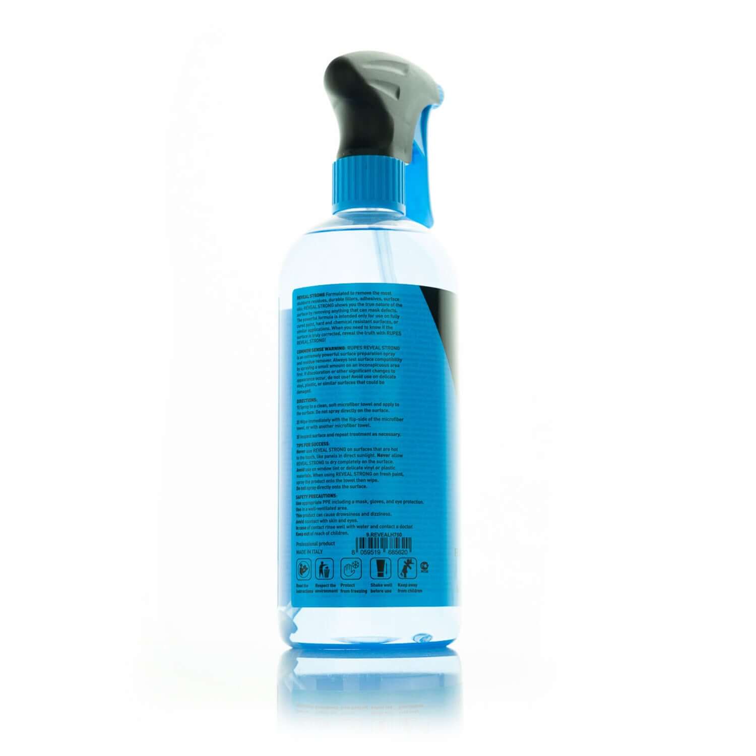 reveal strong residue remover back