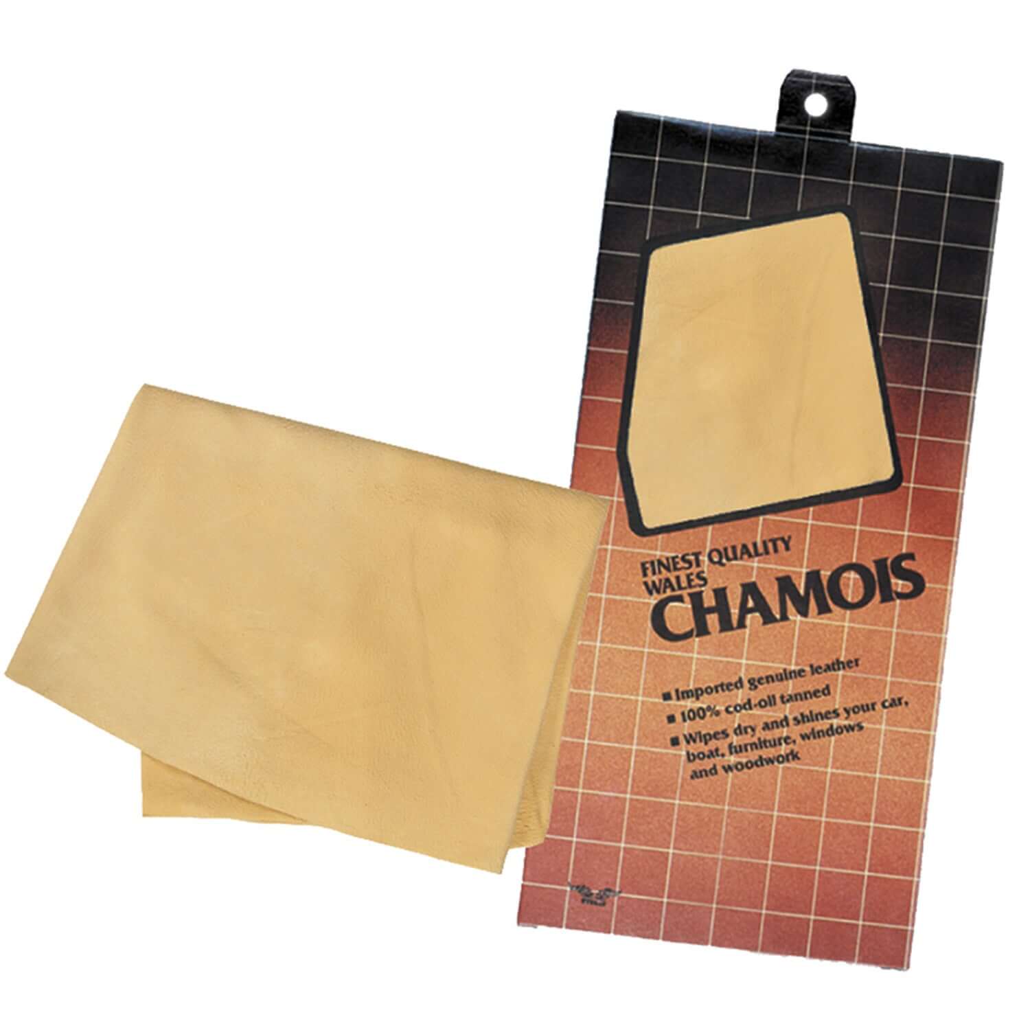 all natural imported leather chamois