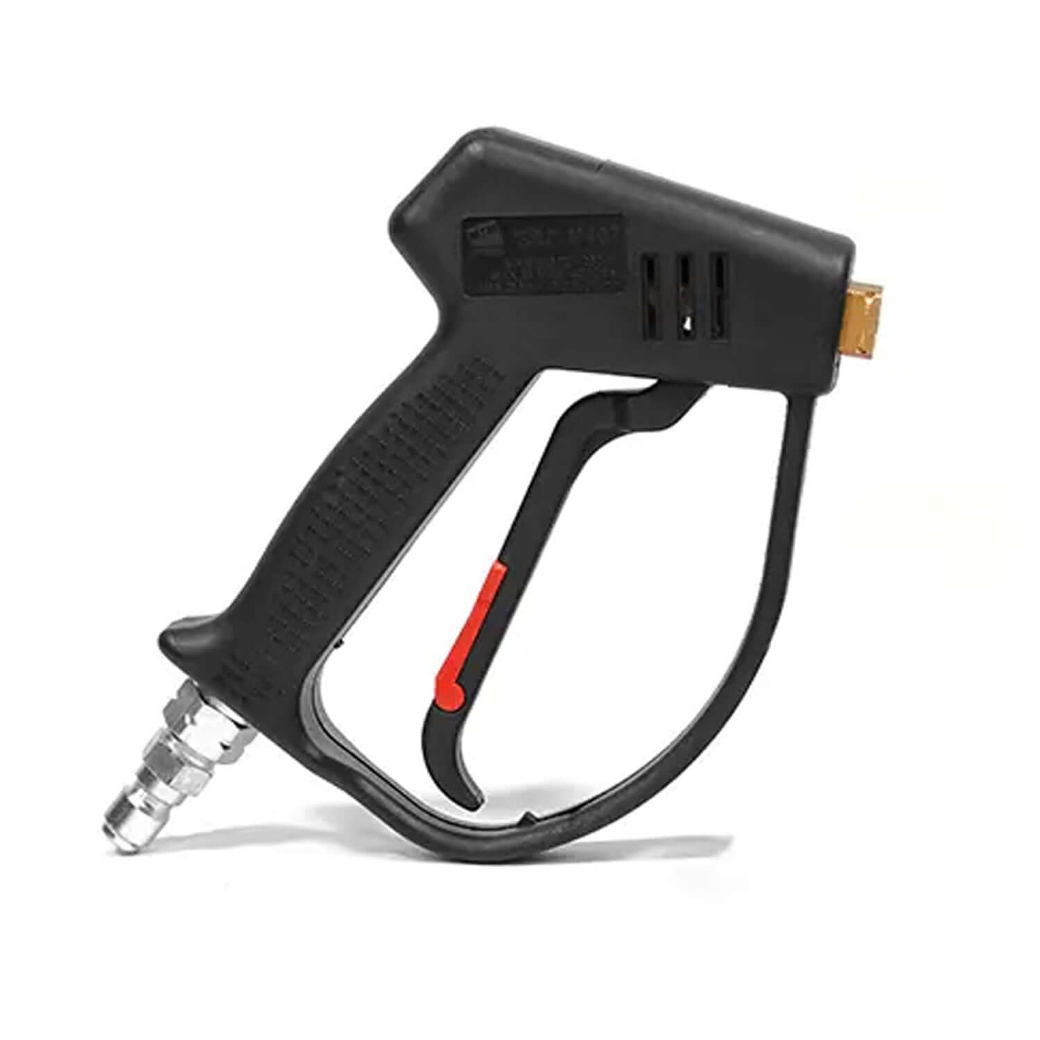spray gun with stainless steel plug