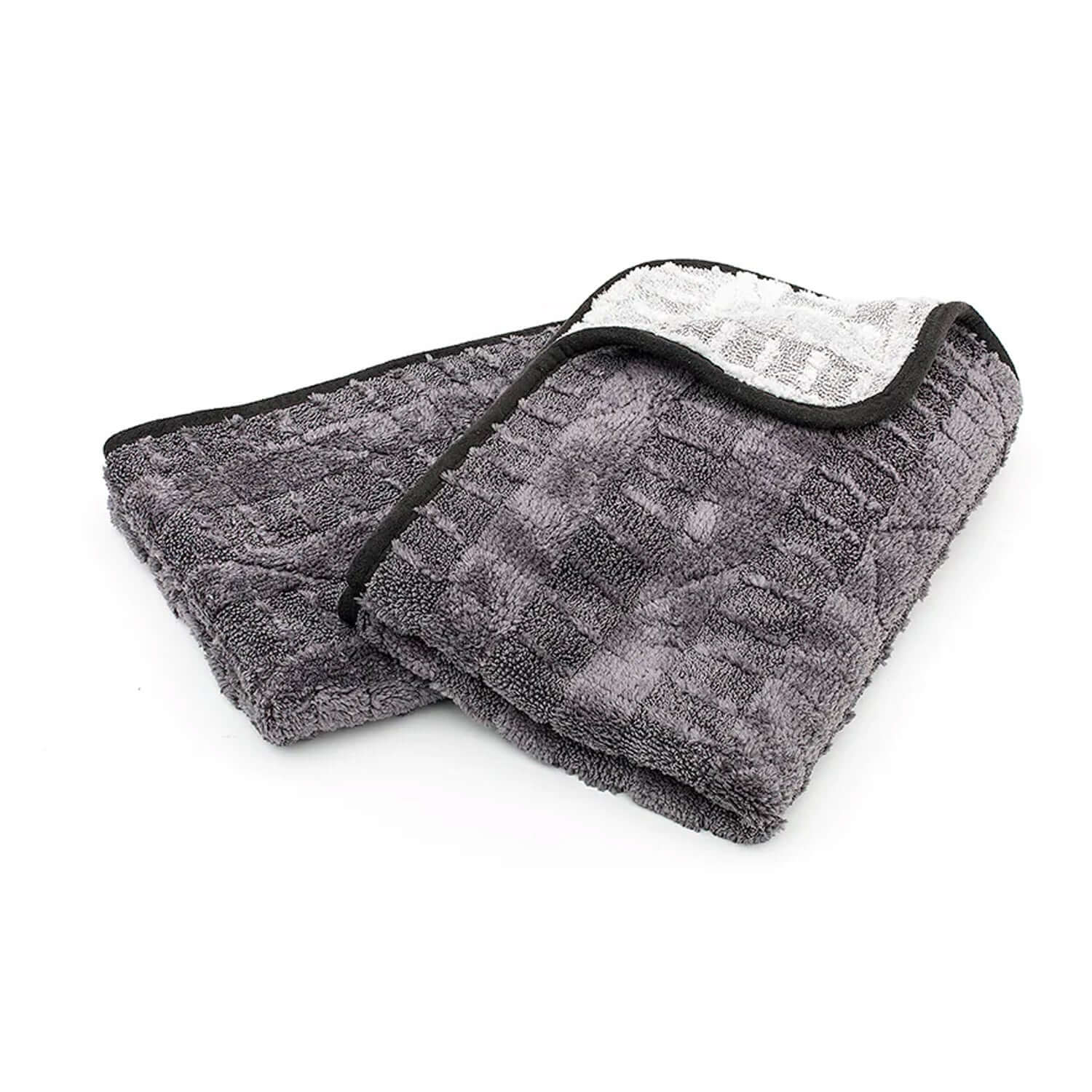 2-pack gauntlet drying towel with black border