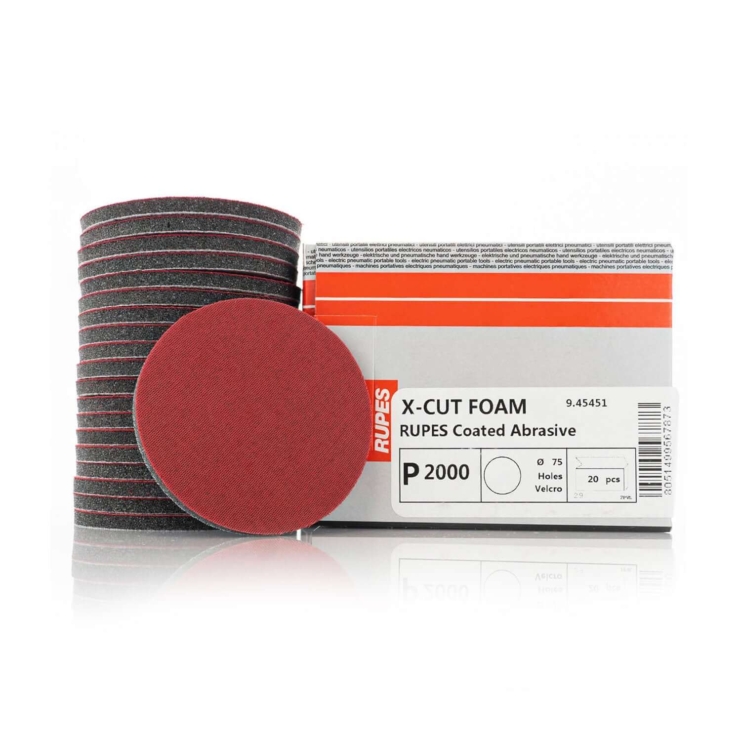 x-cut 3-inch 2000 grit sanding discs