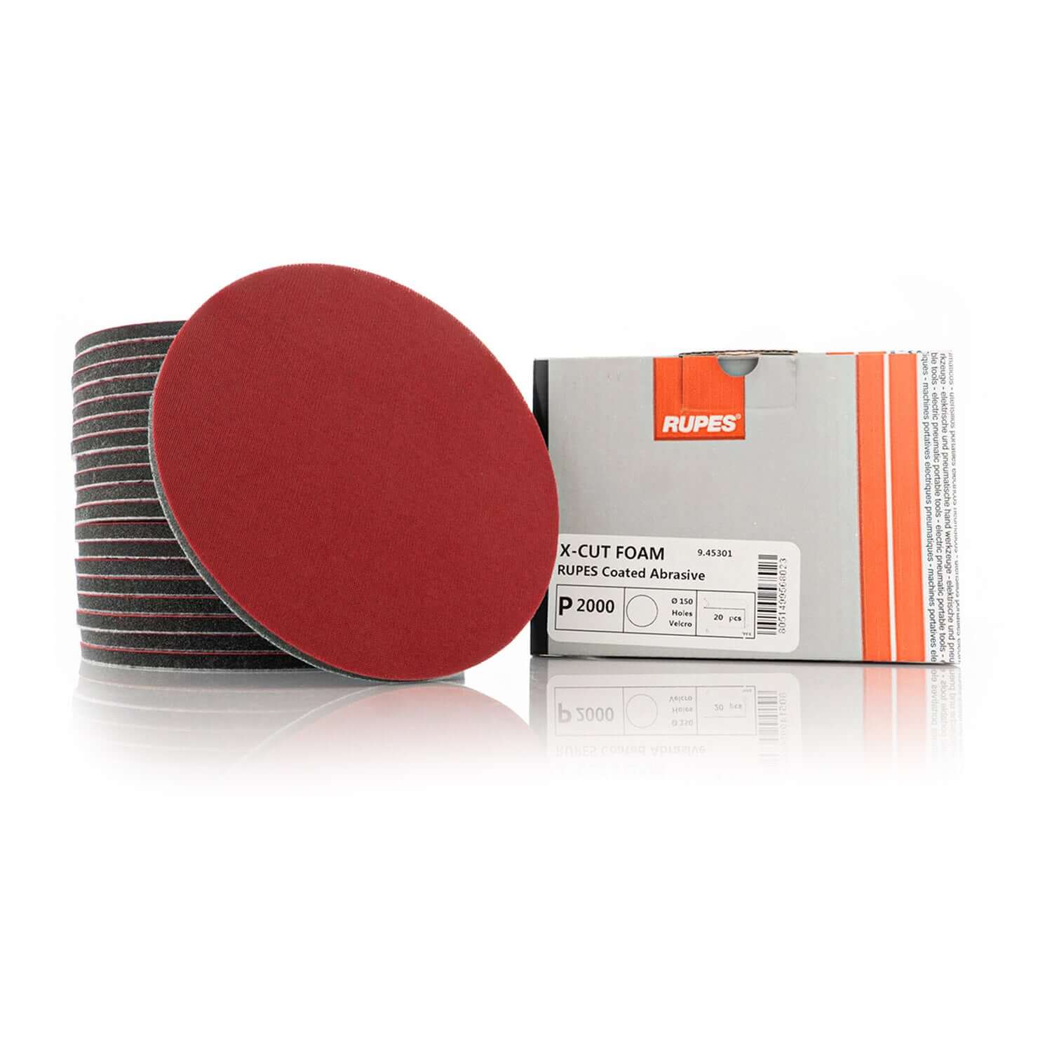 x-cut 6-inch 2000 grit sanding discs