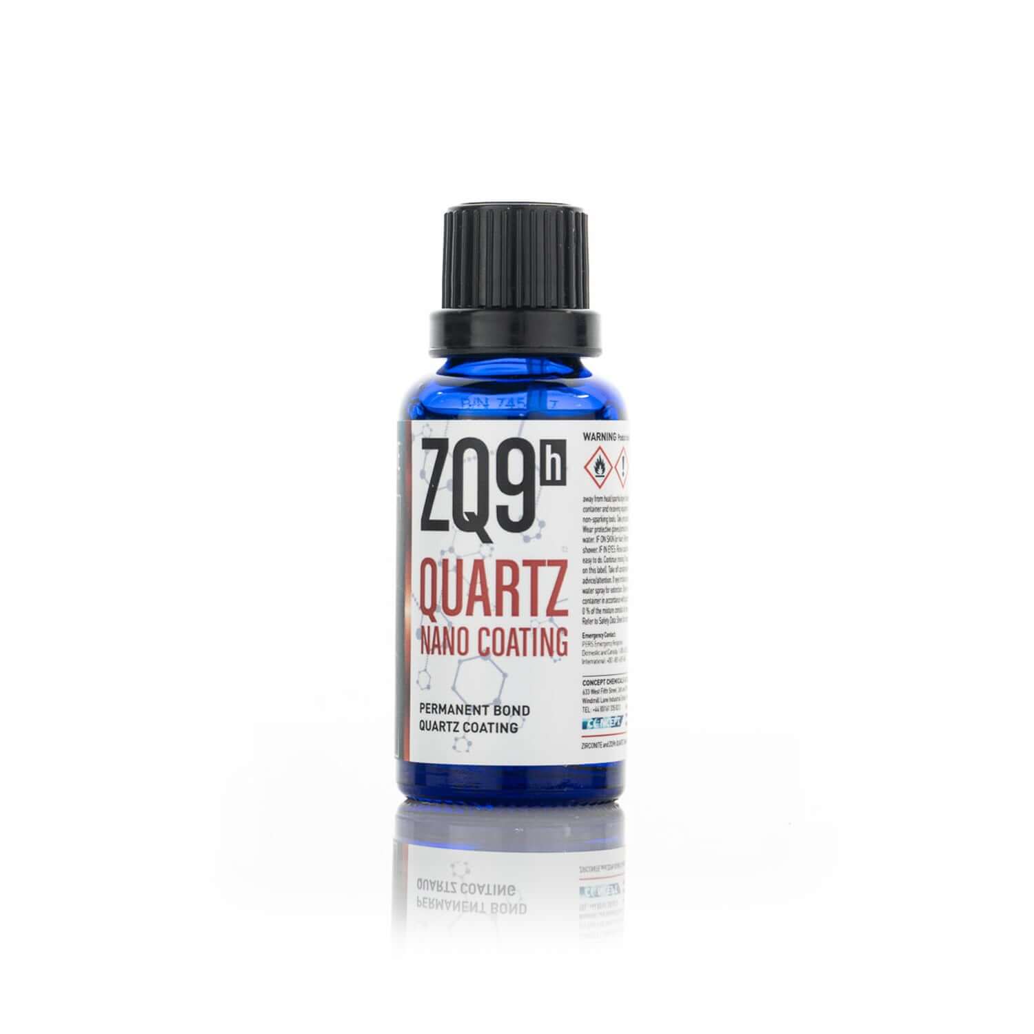 zirconite quartz zq9h nano coating 30ml bottle