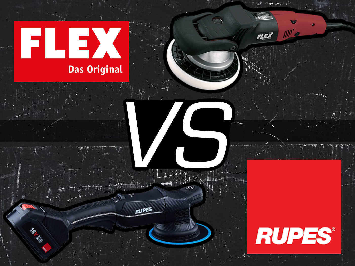 Flex vs RUPES Polishers