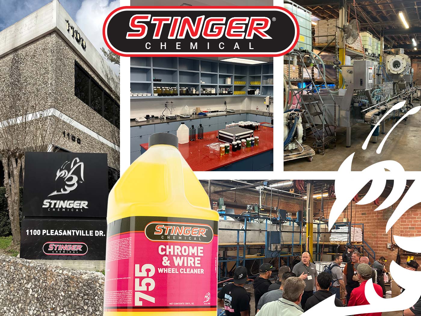 Stinger Chemical Image Collage