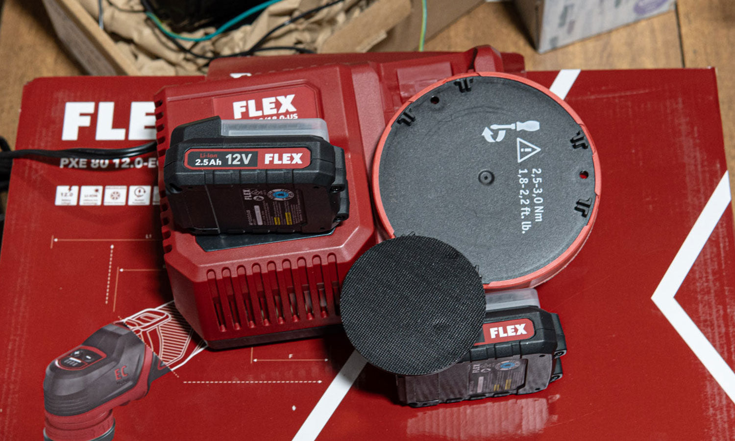 FLEX XCE 10-8 125 Polisher & Parts