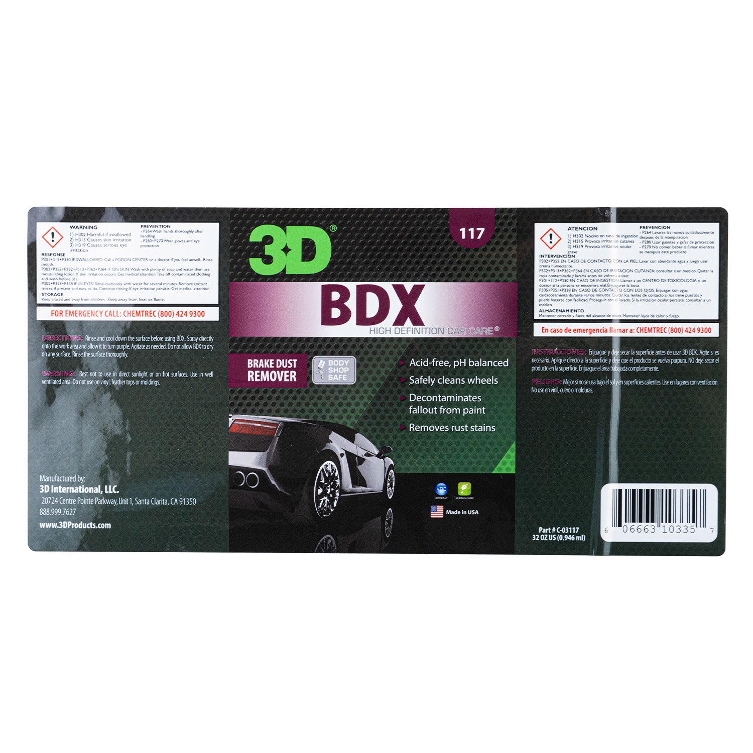 BDX-sds-label