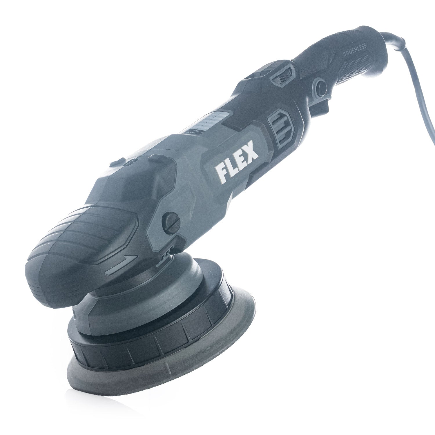 Flex polisher on a white background