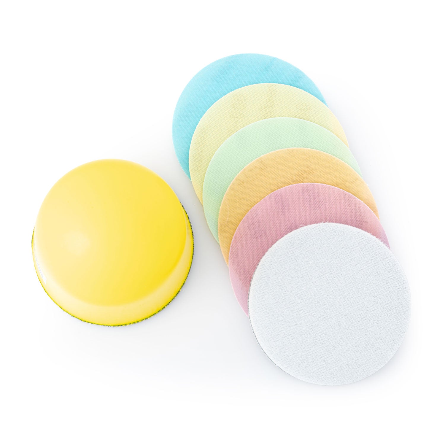 3 inch super assilex discs on a white background