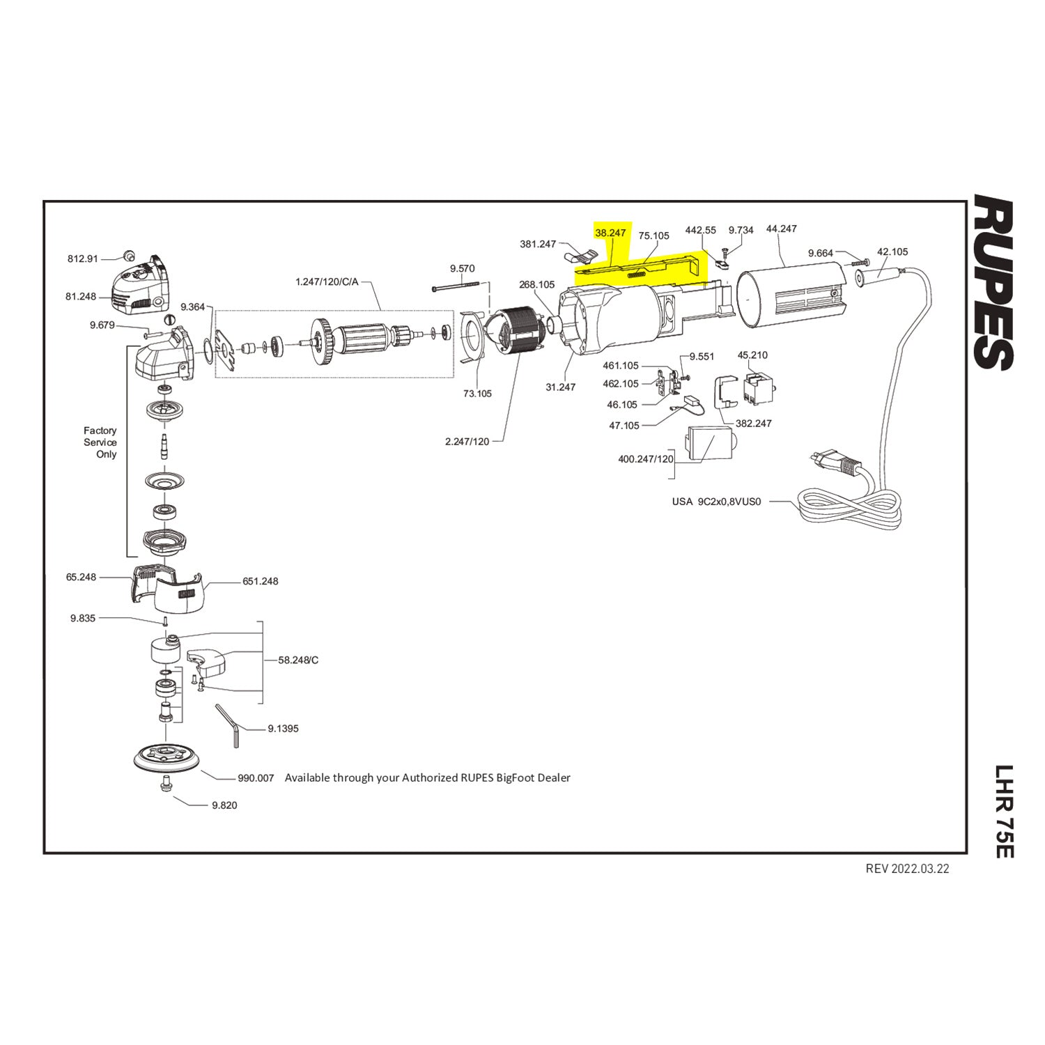 rupes-beam-switch-part-guide