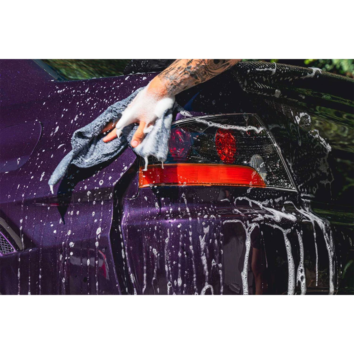 Washing A Car with Ceramic Soap