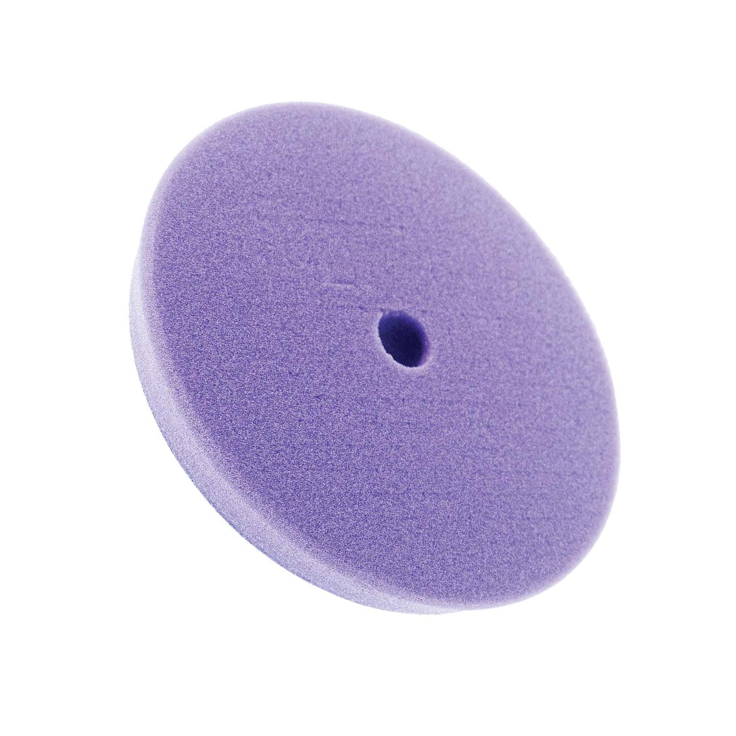 One light purple 5 inch buffing pad on a white background