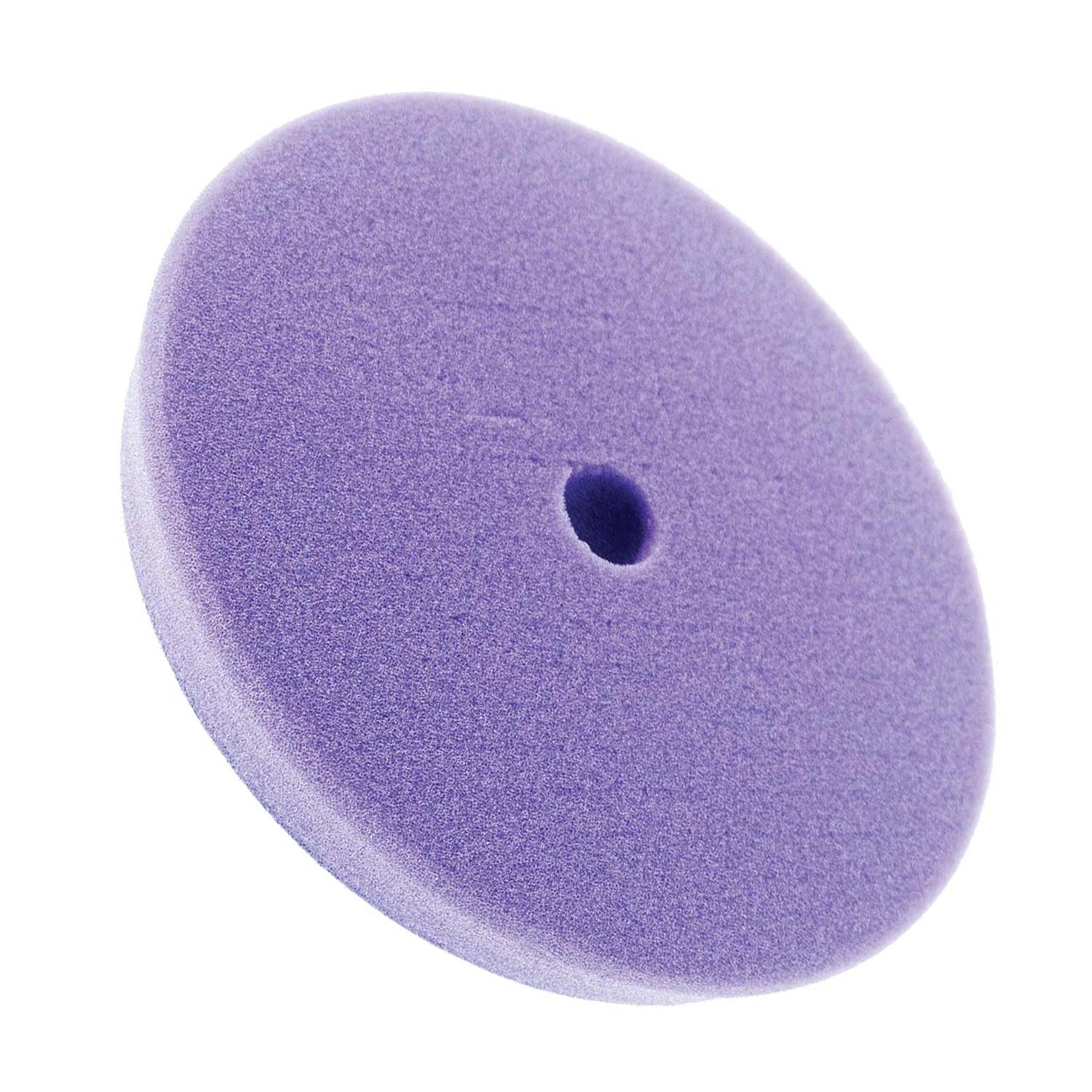 One light purple 6 inch buffing pad on a white background