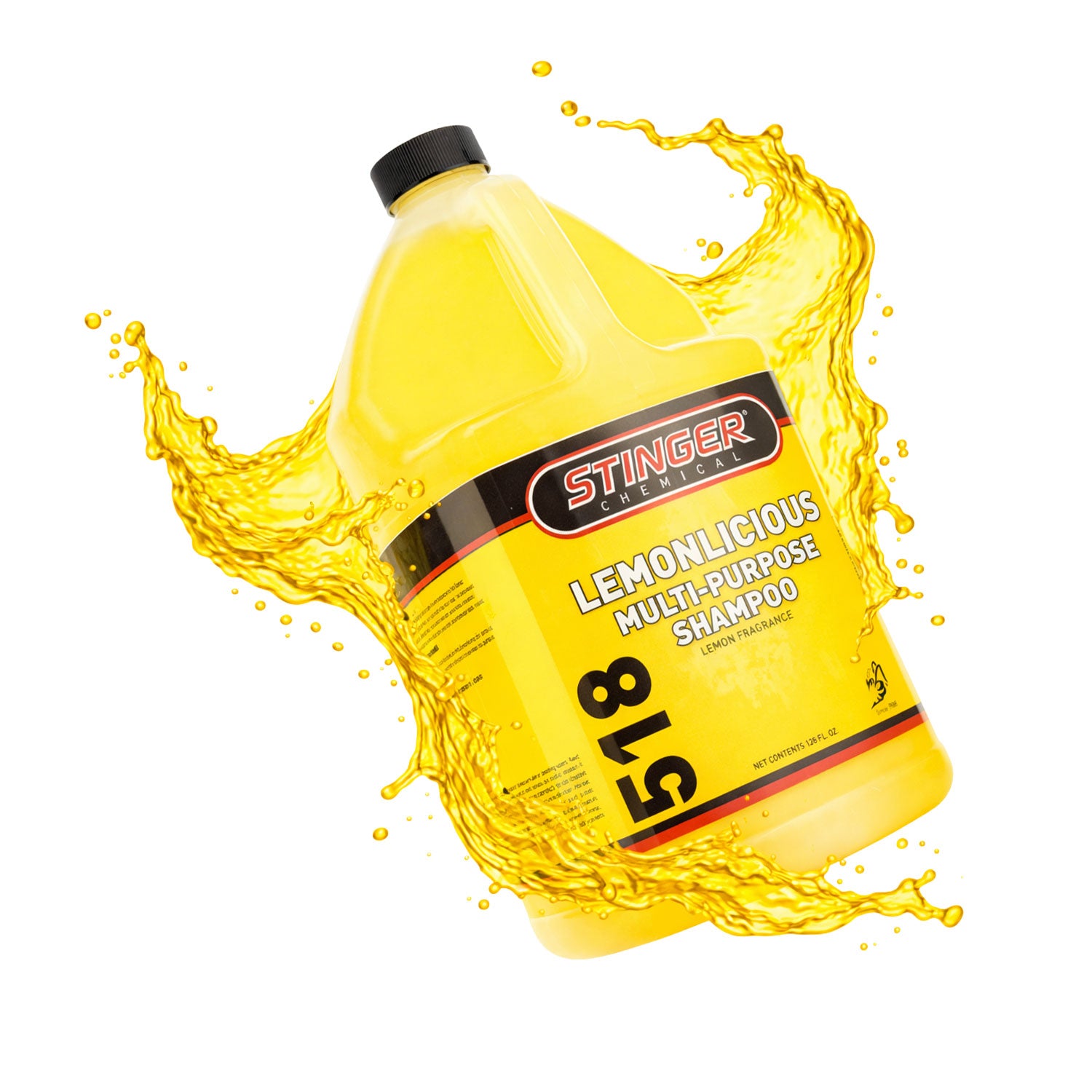 Lemonlicious High-Foaming Car Soap - Stinger Chemical 518