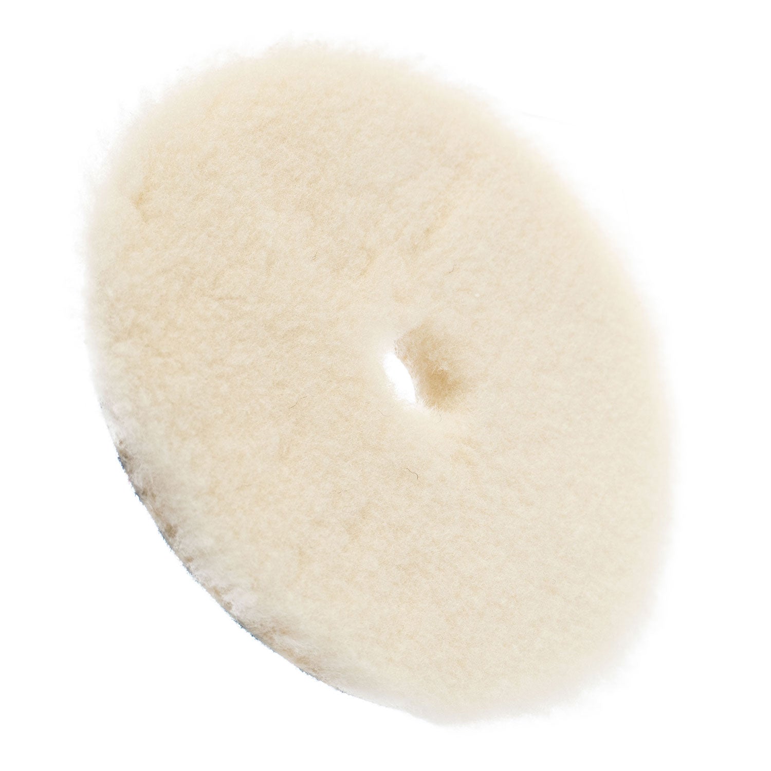 6 inch uro wool pad angled on a white background