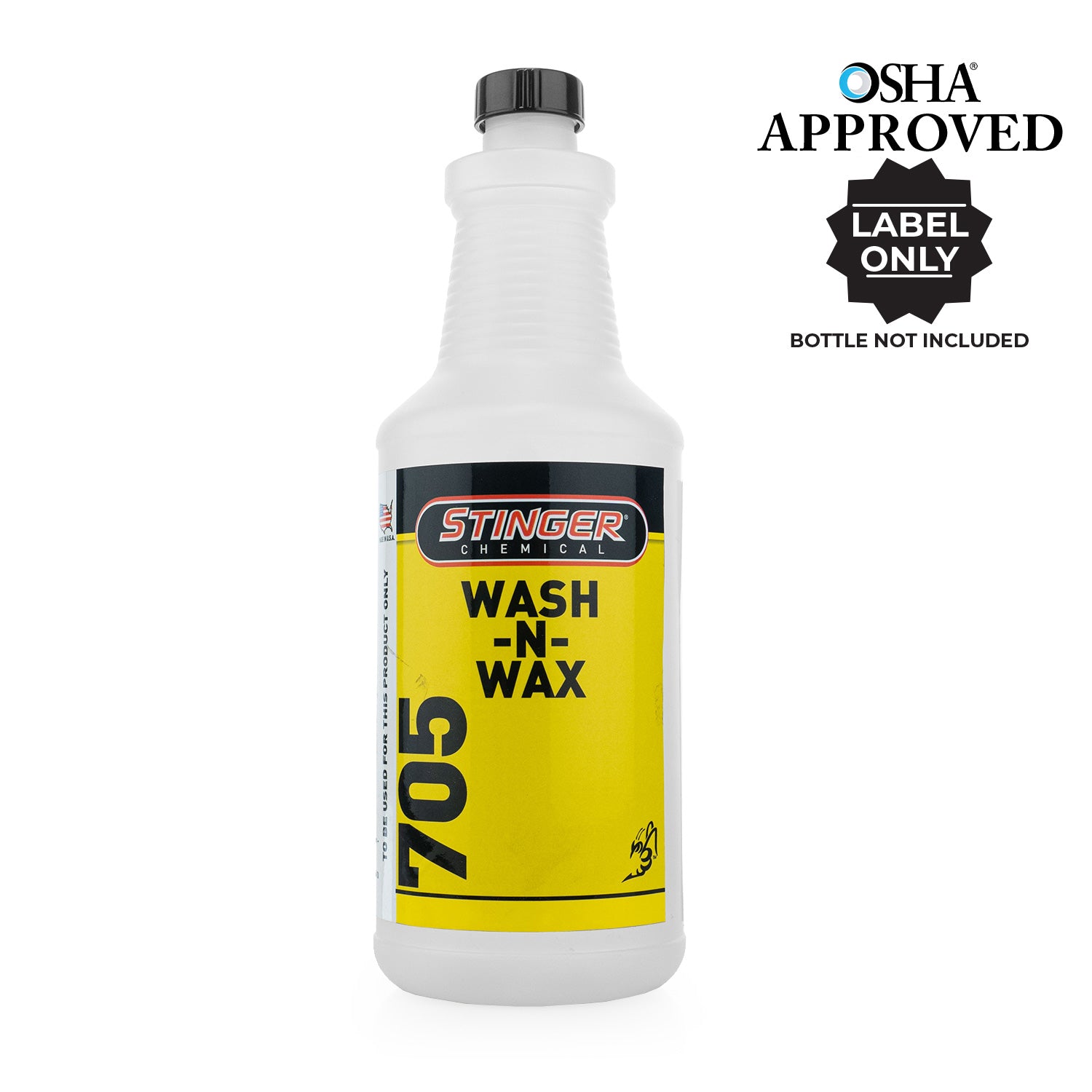 Wash and Wax SDS Label