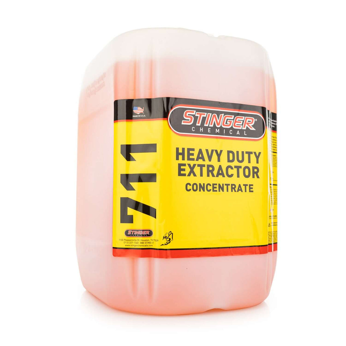 Heavy Duty Carpet Extractor Shampoo - Stinger Chemical 711