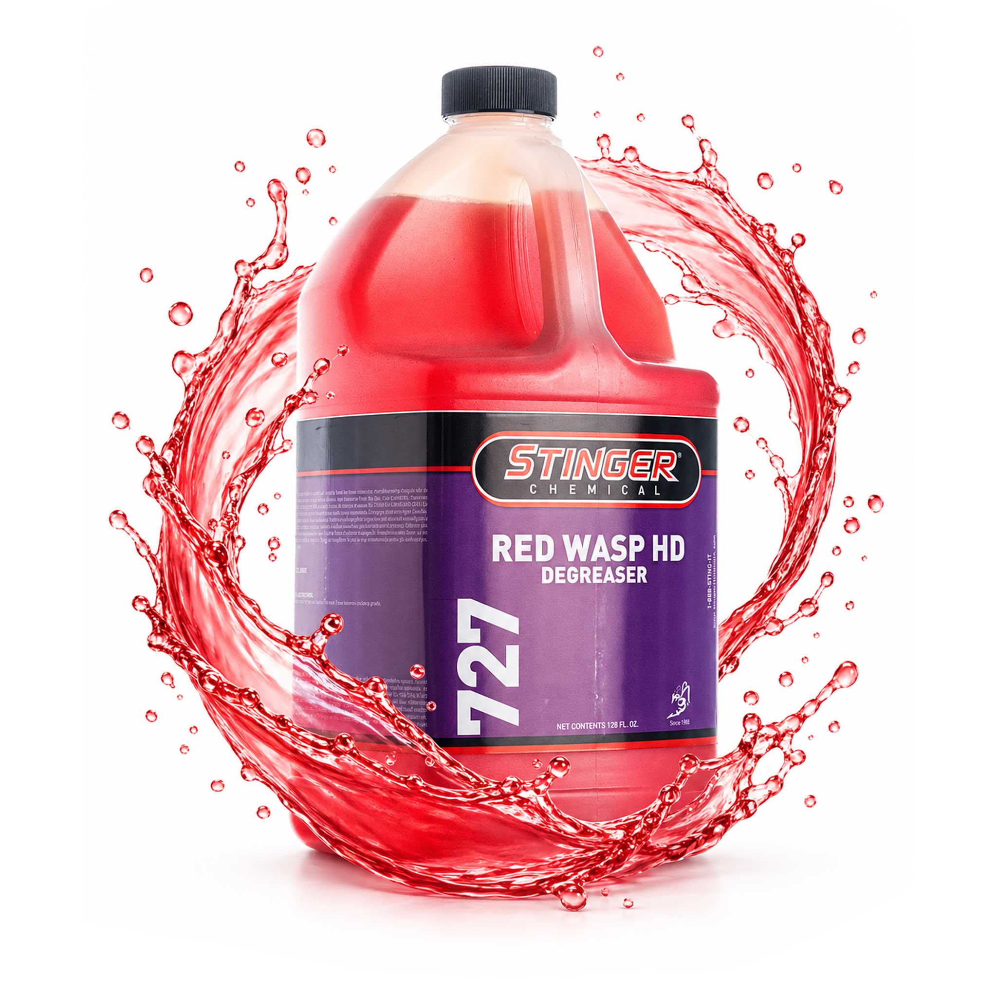 Red Wasp Hot Cinnamon Degreaser - Stinger Chemical 727