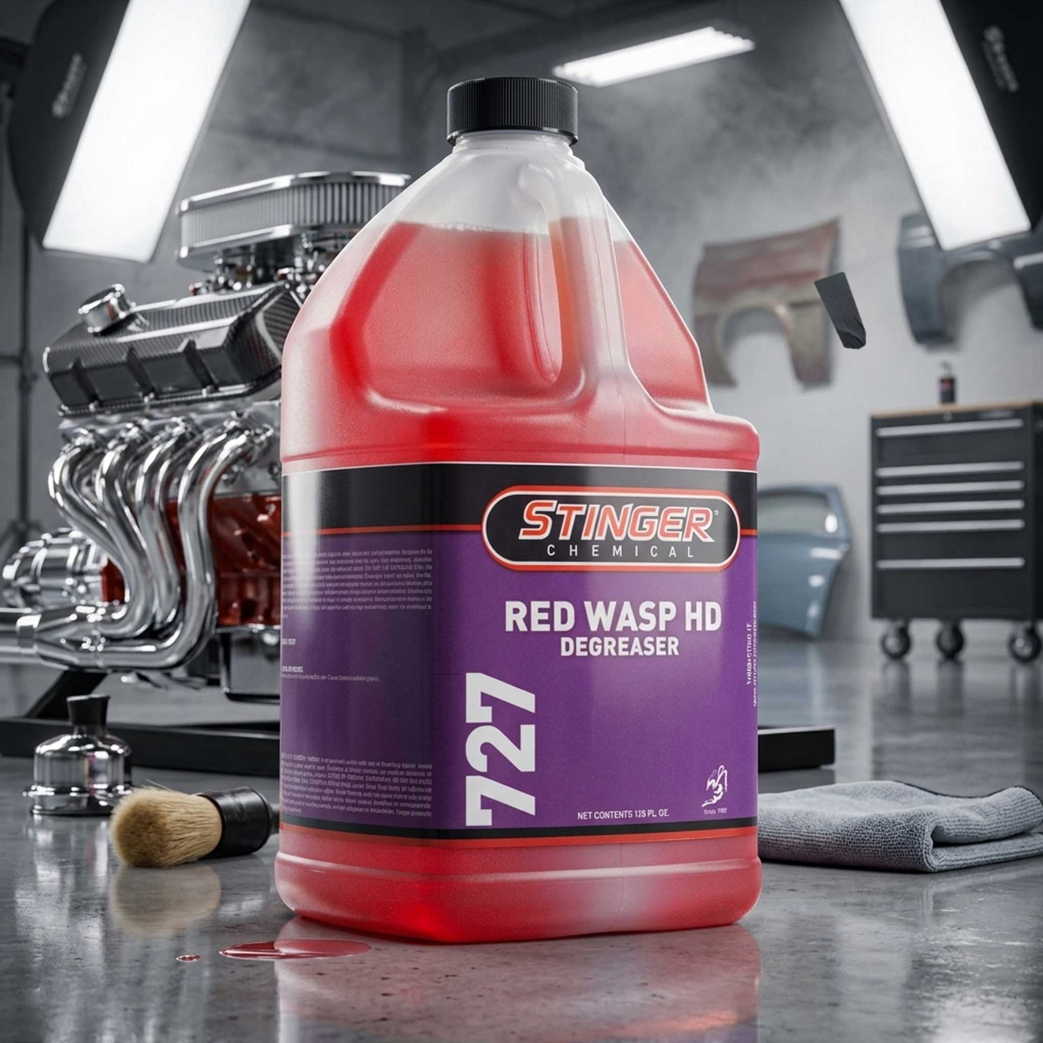 Red Wasp Hot Cinnamon Degreaser - Stinger Chemical 727