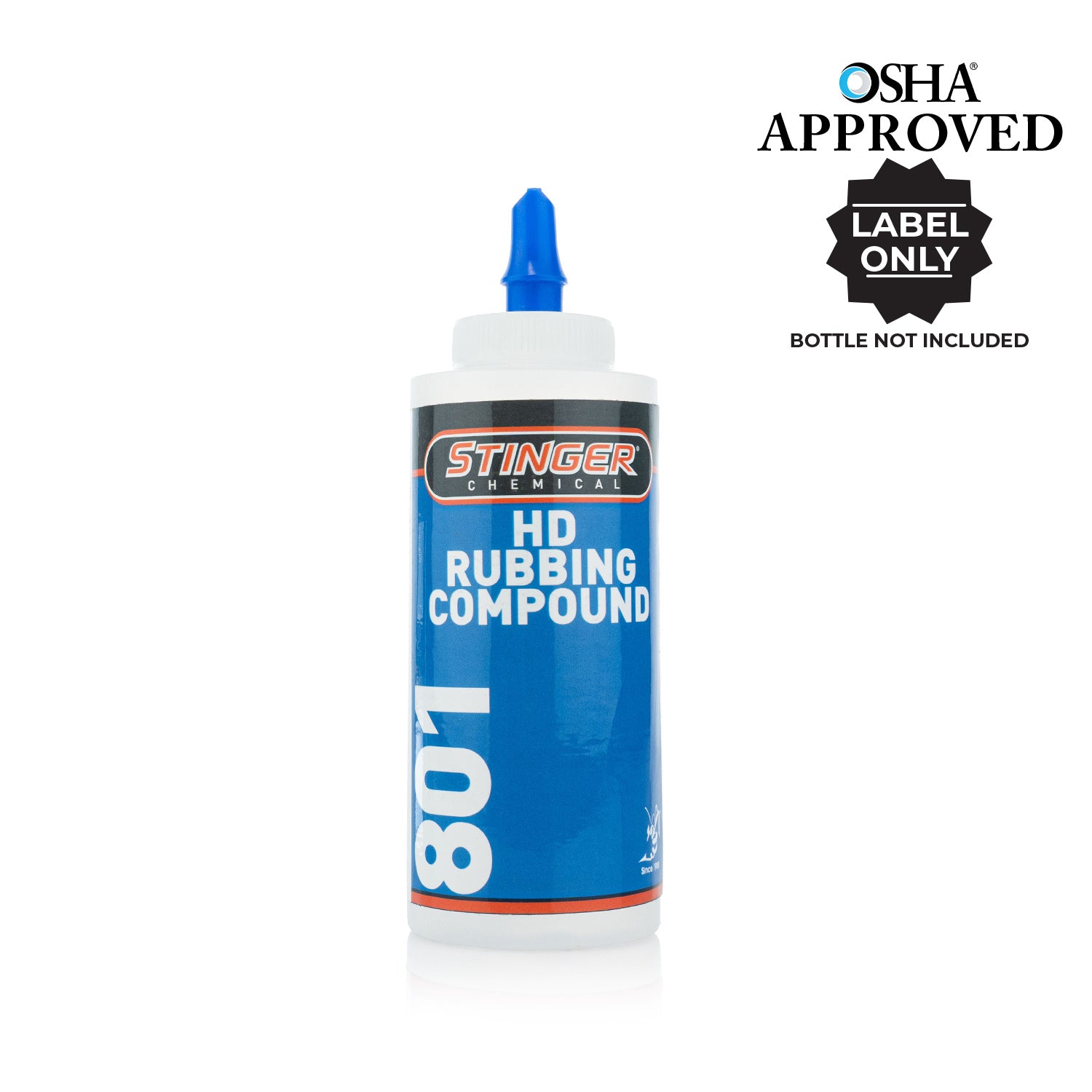 HD Rubbing Compound SDS Label