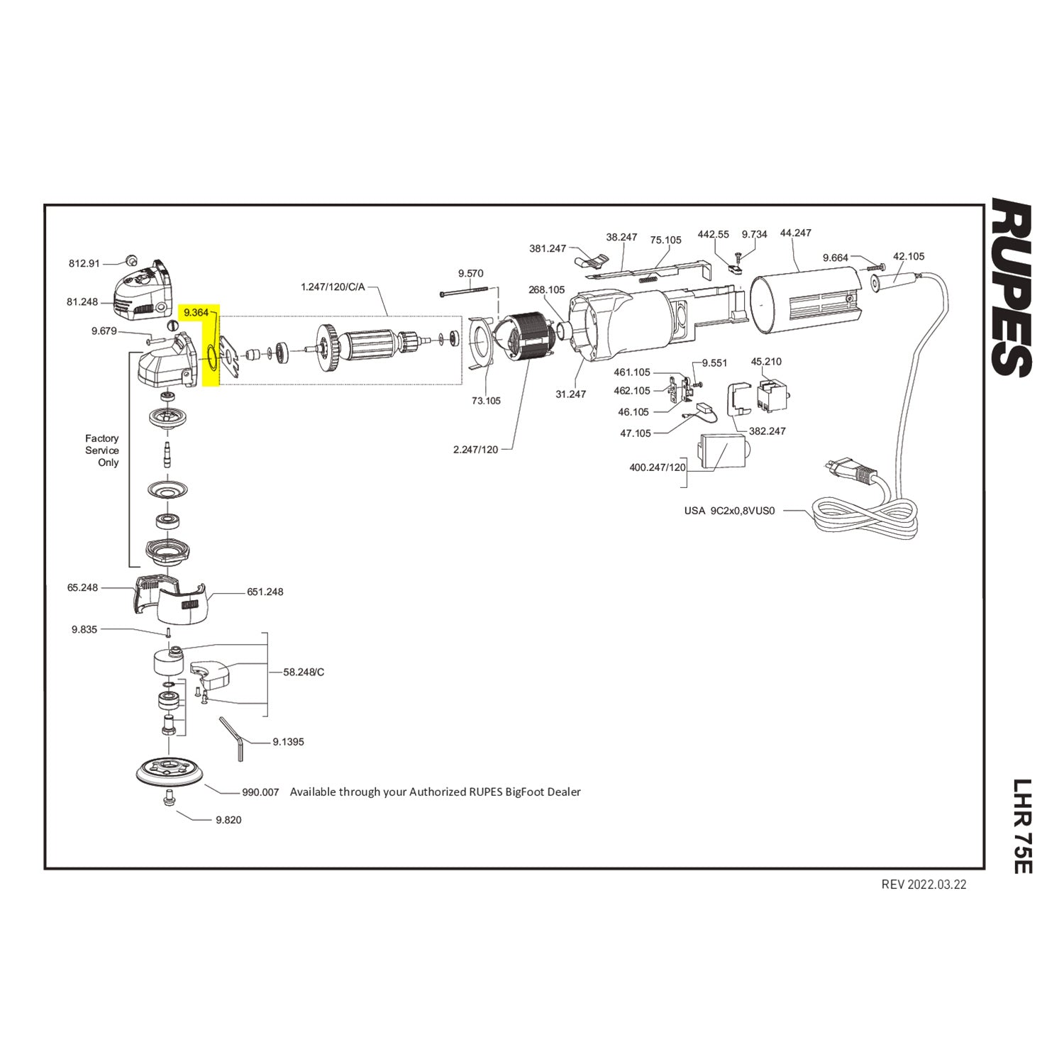 steel-washer-lhr75e-part-guide