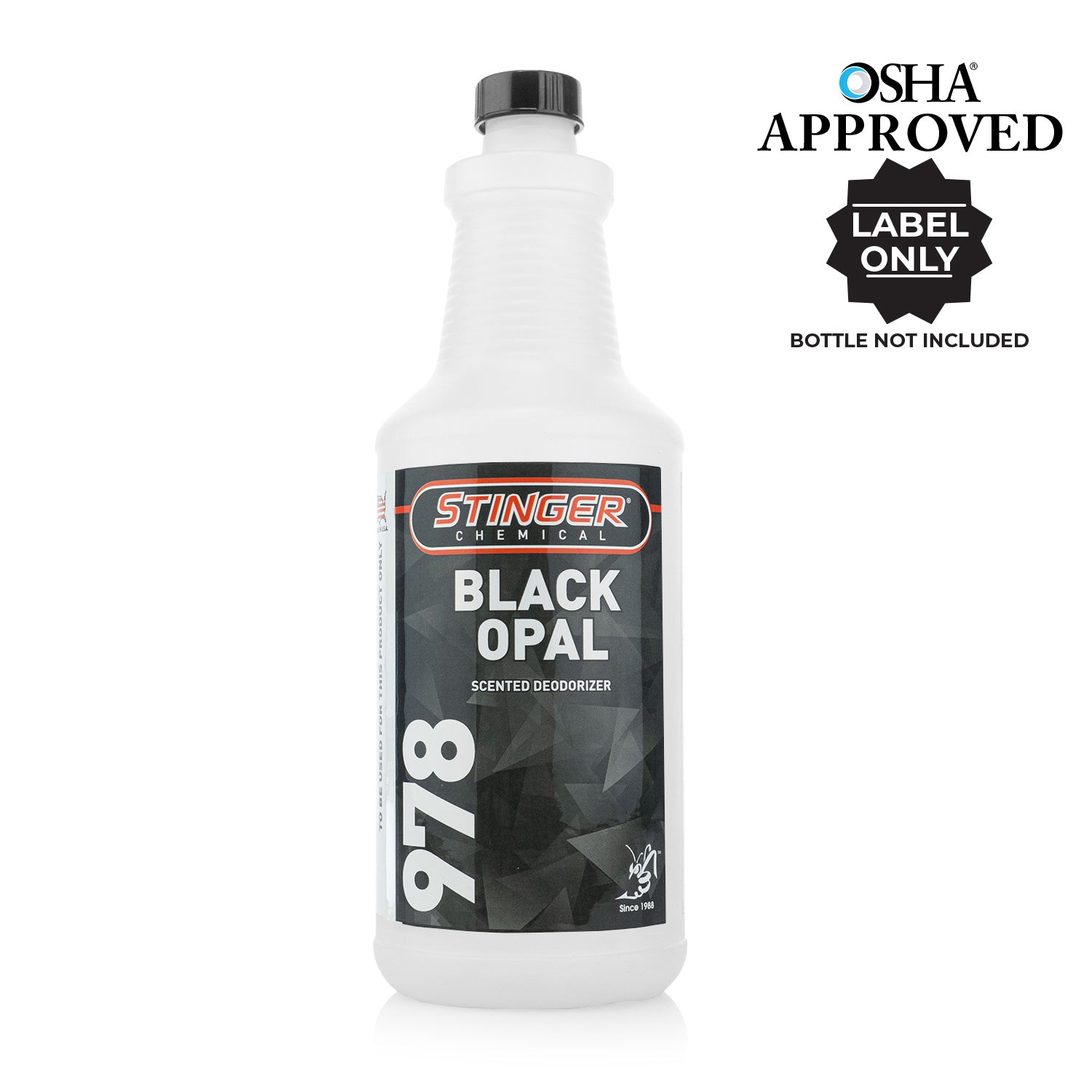 Black Opal Scent Spray SDS Label