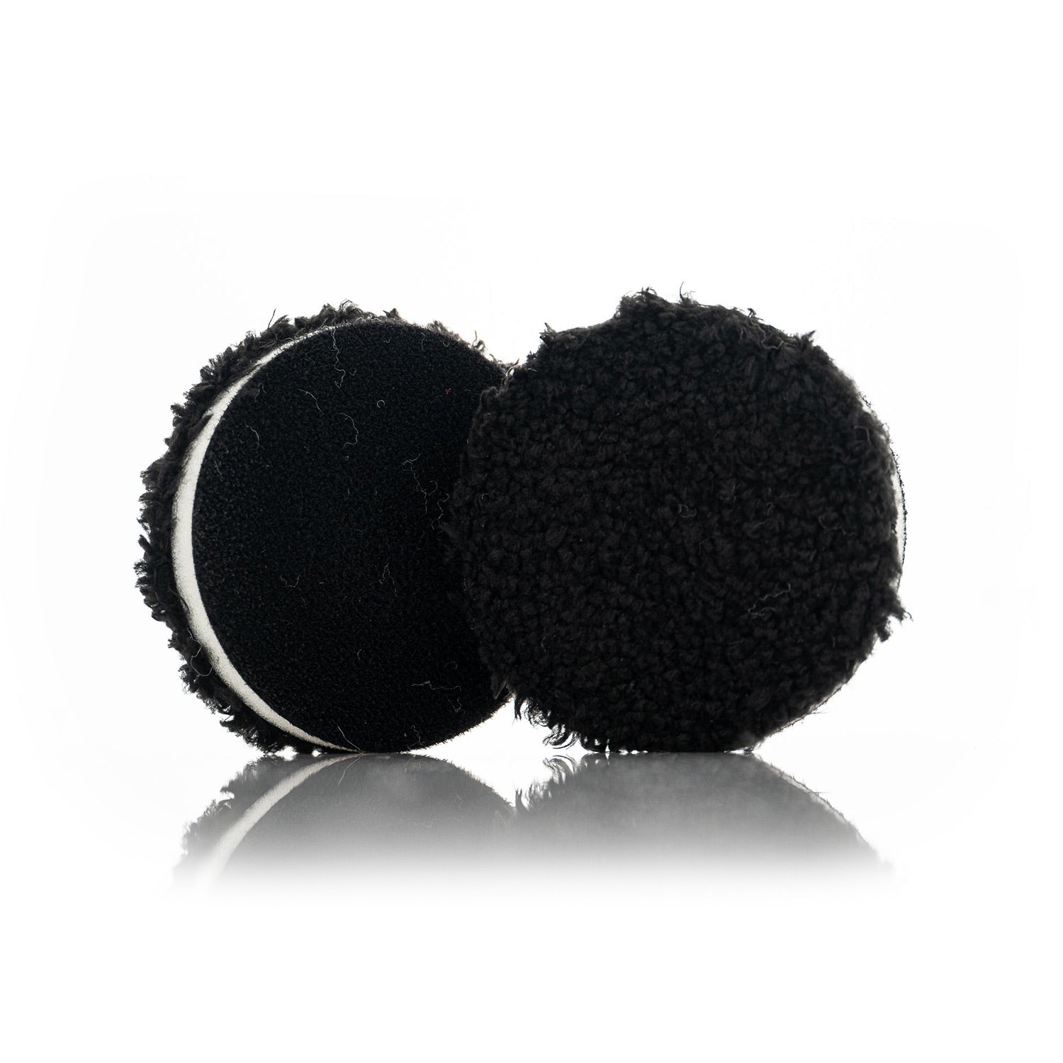 3 inch uro-fiber finishing pads 2-pack on a white background