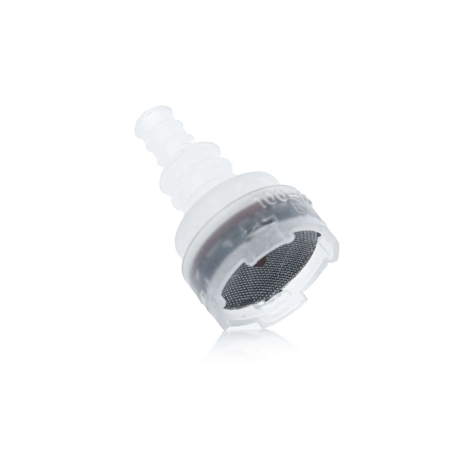 Clear Viton Foot Valve