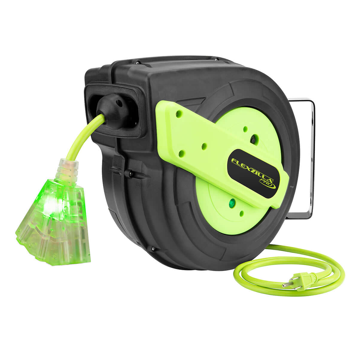Flexzilla Extension cord reel on a white background