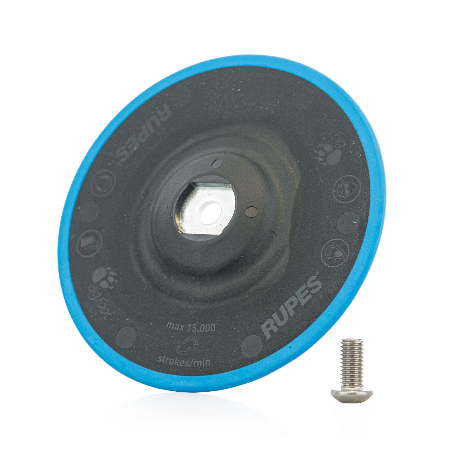 5 inch rupes cordless backing plate