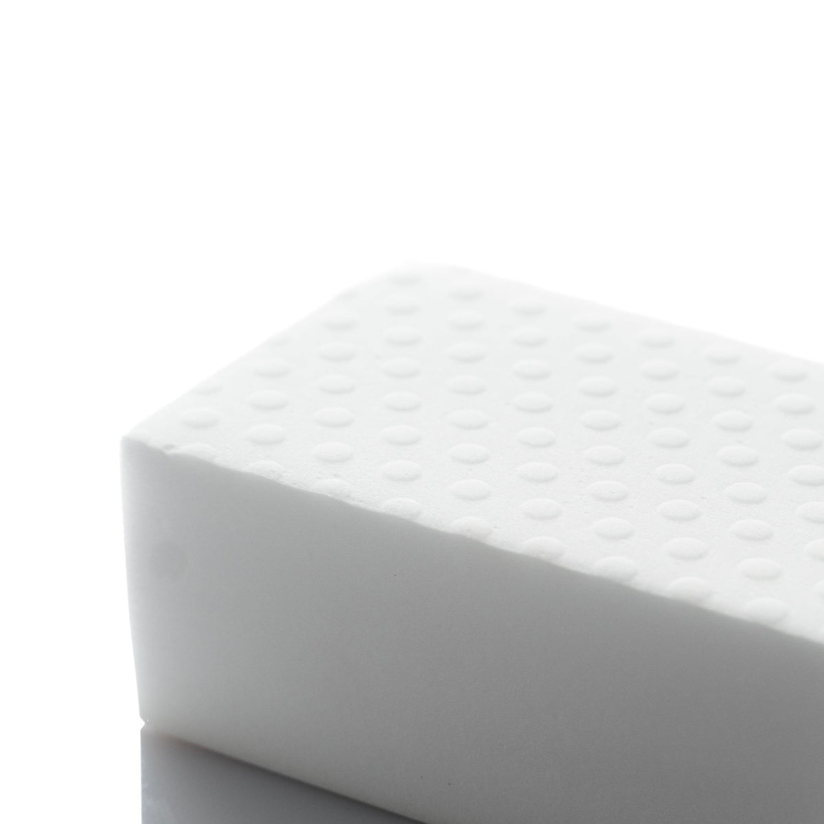 Stinger Chemical Heavy Duty Magic Nano Sponge close-up of the dimpled high density foam surface
