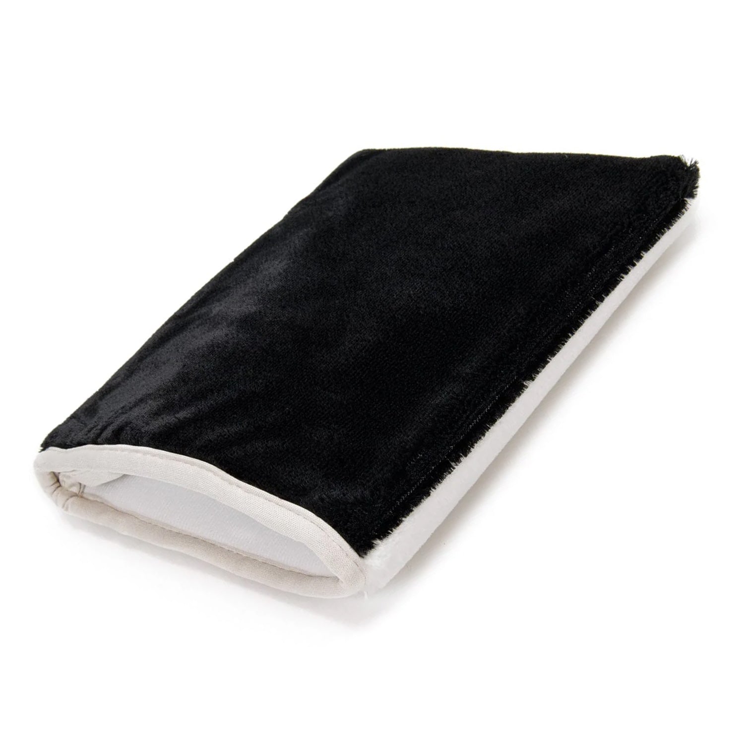 Black and white scrub ninja max on a white background