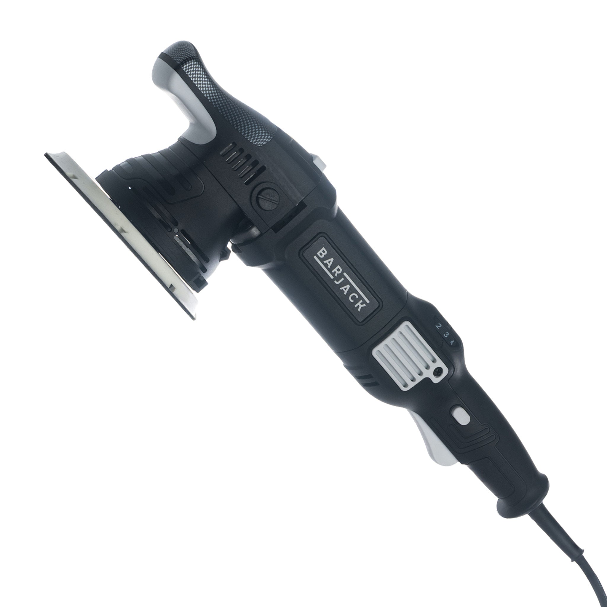 barjack 6 inch dual action polisher on a white background
