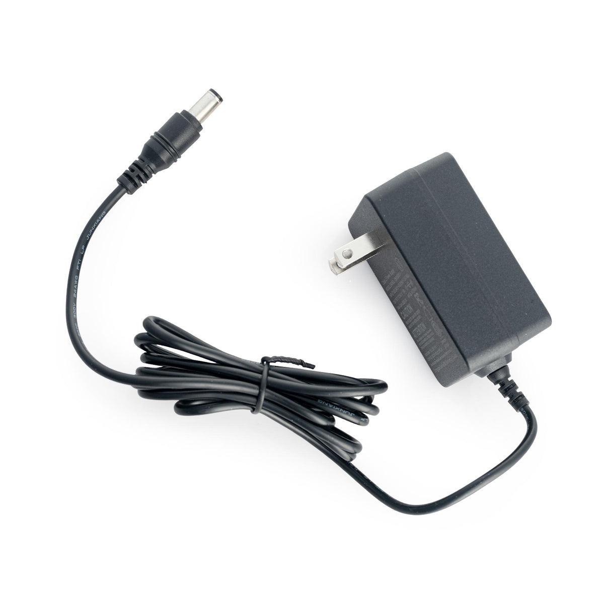Barjack 12V wall plug battery charger with barrel connector for the Raven 3 inch polisher