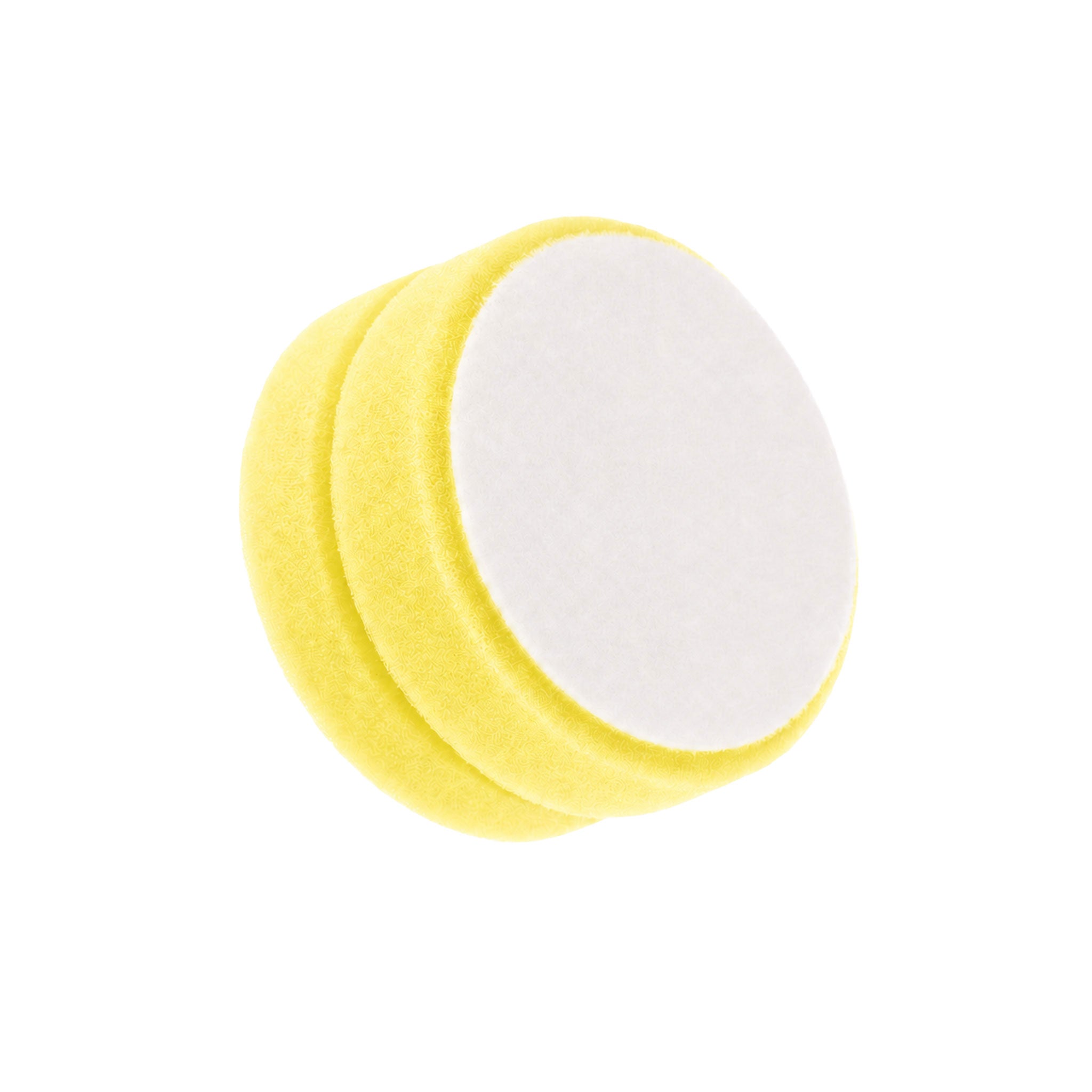Yellow cyclo pad 2-pack on a white background