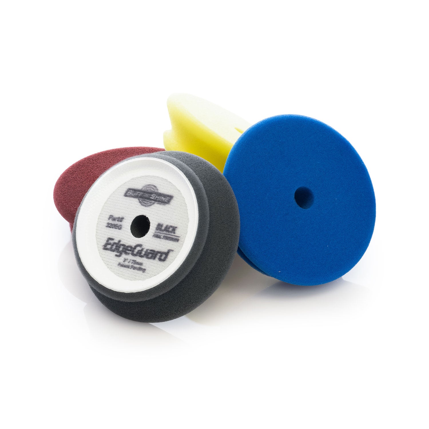 3 inch edgeguard buffing pad sample kit on a white background