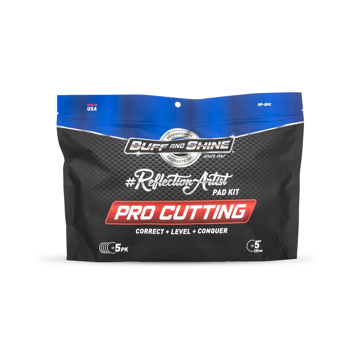 Pro Cutting pad kit packaging with blue and black design on a white background